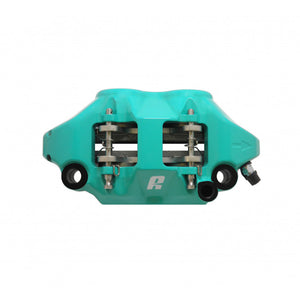 Accossato Radial Brake Caliper Forged Monoblock 108 mm teal painted ZXC pads  right only