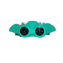 Load image into Gallery viewer, Accossato Radial Brake Caliper Forged Monoblock 108 mm teal painted organic pads  left only