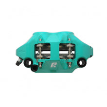 Load image into Gallery viewer, Accossato Radial Brake Caliper Forged Monoblock 108 mm teal painted ZXC pads  left only