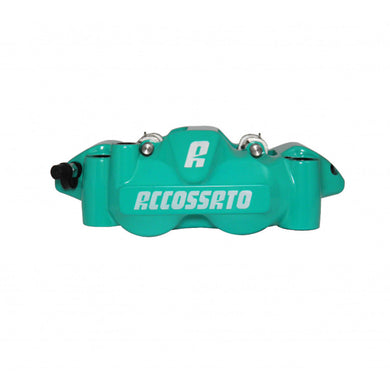 Accossato Radial Brake Caliper Forged Monoblock 108 mm teal painted sintered pads  left only