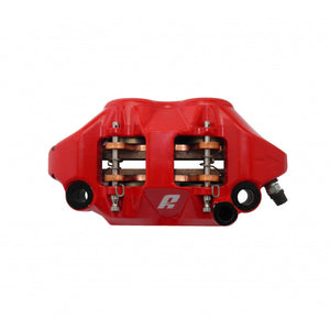 Accossato Radial Brake Caliper Forged Monoblock 108 mm red painted sintered pads  right only