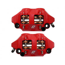 Load image into Gallery viewer, Accossato Radial Brake Caliper Forged Monoblock 108 mm red painted sintered pads  left and right