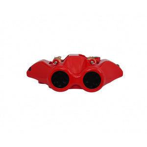Accossato Radial Brake Caliper Forged Monoblock 108 mm red painted sintered pads  left only