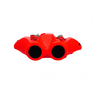 Accossato Radial Brake Caliper Forged Monoblock 108 mm red fluoro painted organic pads  right only
