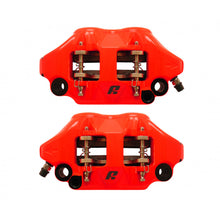 Load image into Gallery viewer, Accossato Radial Brake Caliper Forged Monoblock 108 mm red fluoro painted sintered pads  left and right