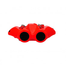 Load image into Gallery viewer, Accossato Radial Brake Caliper Forged Monoblock 108 mm red fluoro painted sintered pads  left only