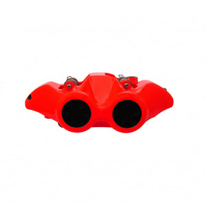 Accossato Radial Brake Caliper Forged Monoblock 108 mm red fluoro painted sintered pads  left only