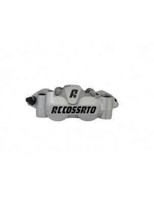 Accossato Radial Brake Caliper Forged Monoblock 108 mm silver painted organic pads  left only