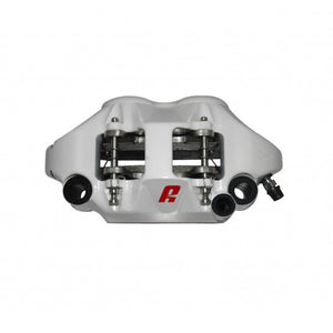 Accossato Radial Brake Caliper Forged Monoblock 108 mm white painted sintered pads  right only