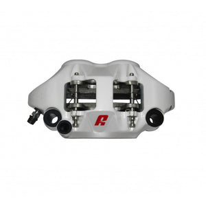 Accossato Radial Brake Caliper Forged Monoblock 108 mm white painted sintered pads  left only