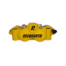 Load image into Gallery viewer, Accossato Radial Brake Caliper Forged Monoblock 108 mm yellow painted sintered pads  right only