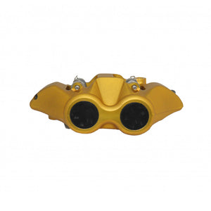 Accossato Radial Brake Caliper Forged Monoblock 108 mm gold anodised organic pads  left only