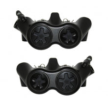 Load image into Gallery viewer, Accossato Radial Brake Caliper Set CNC-machined Monoblock 100 mm titanium pistons  black