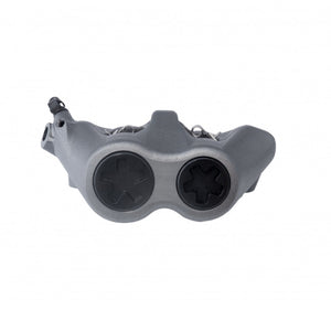 Accossato Radial Brake Caliper Forged Monoblock 100 mm grey anodised ZXC pads  right only