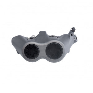 Accossato Radial Brake Caliper Forged Monoblock 100 mm grey anodised ZXC pads  left only