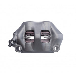 Accossato Radial Brake Caliper Forged Monoblock 100 mm grey anodised ZXC pads  left only