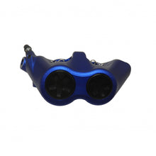 Load image into Gallery viewer, Accossato Radial Brake Caliper Forged Monoblock 100 mm blue anodised sintered pads  right only