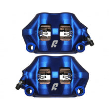 Load image into Gallery viewer, Accossato Radial Brake Caliper Forged Monoblock 100 mm blue anodised ZXC pads  left and right
