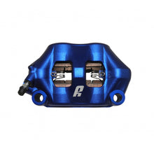 Load image into Gallery viewer, Accossato Radial Brake Caliper Forged Monoblock 100 mm blue anodised ZXC pads  left only