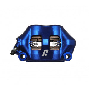 Accossato Radial Brake Caliper Forged Monoblock 100 mm blue anodised sintered pads  left only