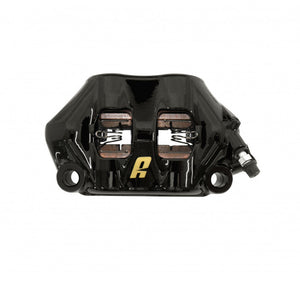 Accossato Radial Brake Caliper Forged Monoblock 100 mm black painted ZXC pads  right only