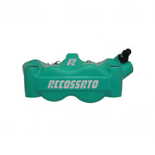 Load image into Gallery viewer, Accossato Radial Brake Caliper Forged Monoblock 100 mm teal painted sintered pads  right only