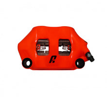 Load image into Gallery viewer, Accossato Radial Brake Caliper Forged Monoblock 100 mm red fluoro painted sintered pads  right only
