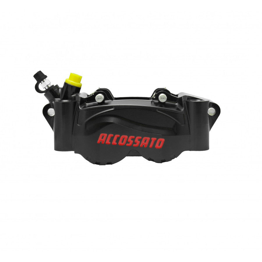 Accossato Radial Brake Caliper LHS CNC 2 piece 108 mm ST  black