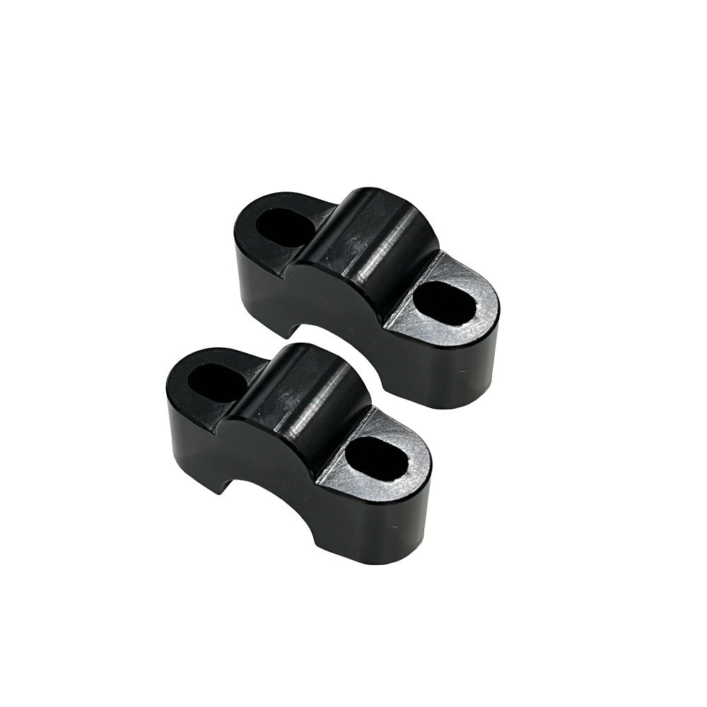 Accossato Riser Kit 20mm for handlebar diameter 22mm black