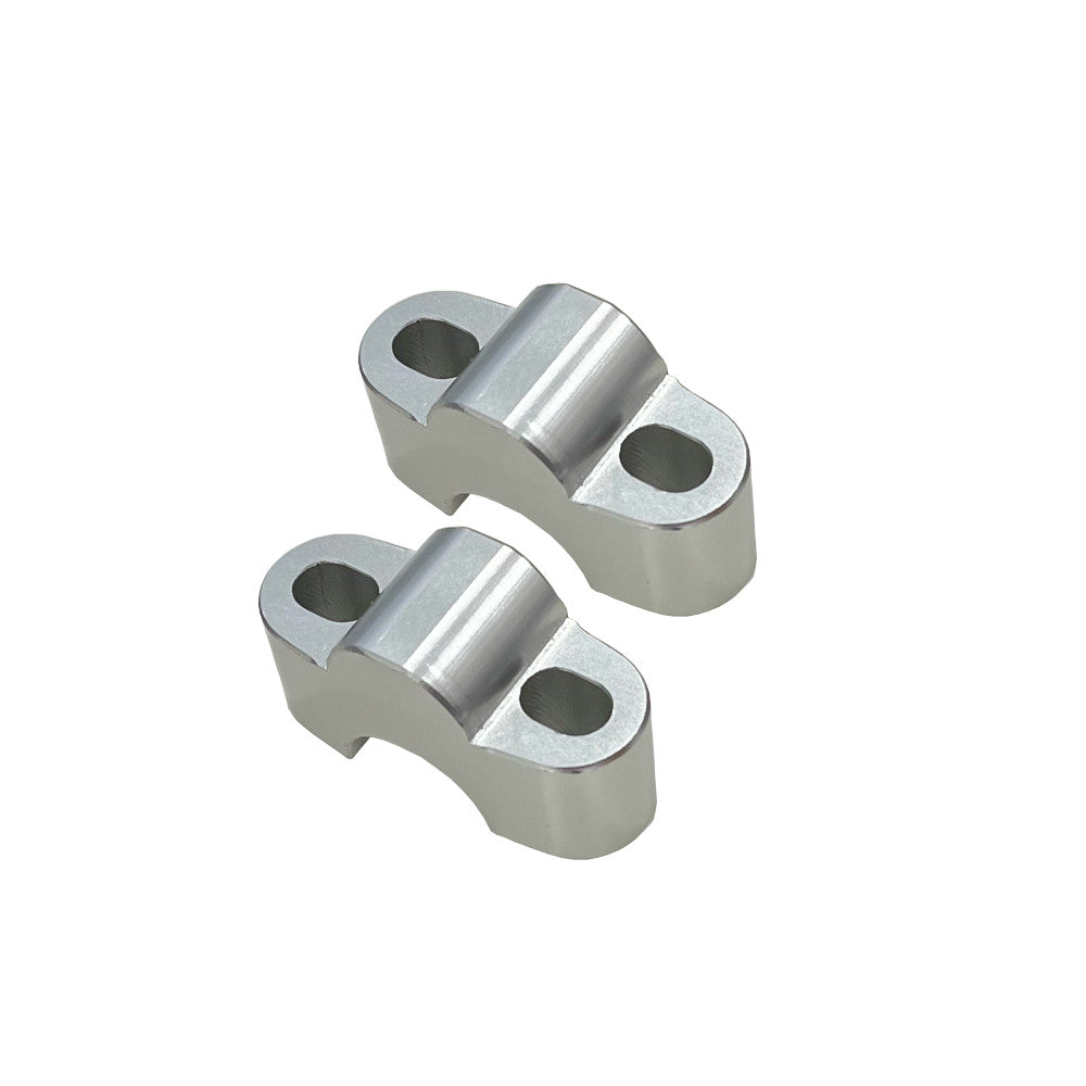 Accossato Riser Kit 20mm for handlebar diameter 22mm silver