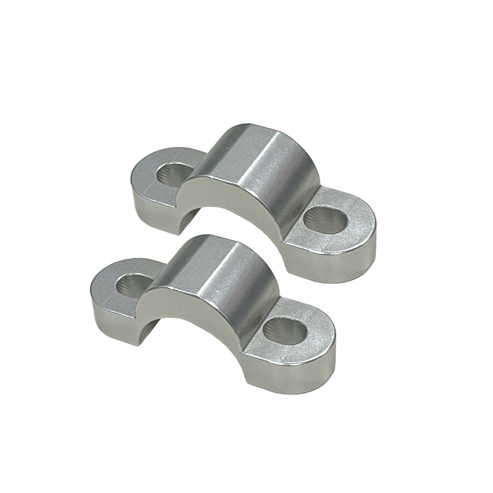 Accossato Riser Kit 10mm for handlebar diameter 28mm silver