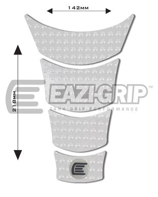 Eazi-Grip EVO Centre Tank Pad A 142mm x 218mm  clear