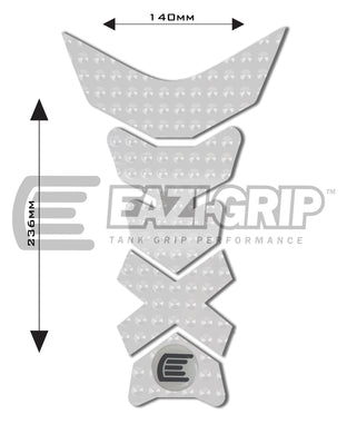 Eazi-Grip EVO Centre Tank Pad C 140mm x 236mm  clear