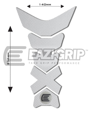 Eazi-Grip PRO Centre Tank Pad C 140mm x 236mm  clear