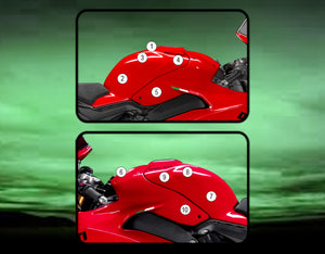 Eazi-Guard Tank Protection Film for Ducati Panigale Streetfighter V4  gloss