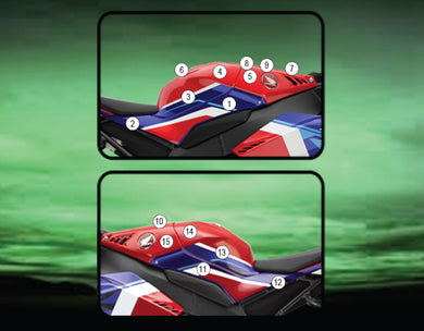 Eazi-Guard Tank Protection Film for Honda CBR1000RR-R  matte