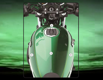 Eazi-Guard Tank Protection Film for Kawasaki Z650RS  matte