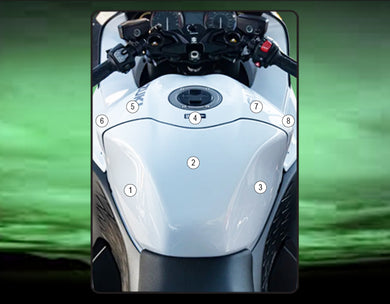 Eazi-Guard Tank Protection Film for Suzuki Hayabusa Gen III  matte