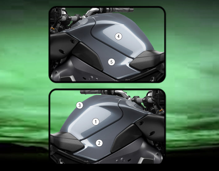 Eazi-Guard Tank Protection Film for Yamaha MT-10  matte